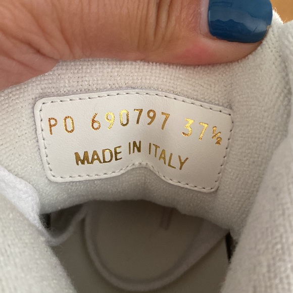 SL80 Saint Laurent white high tops - Picture 7 of 8